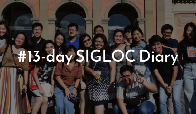 #13-day SIGLOC Diary
